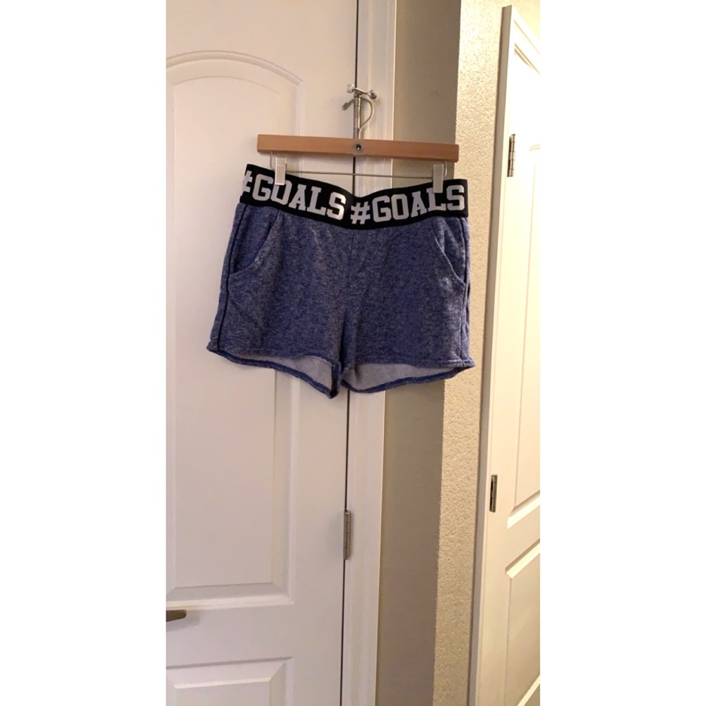 Blue comfy shorts